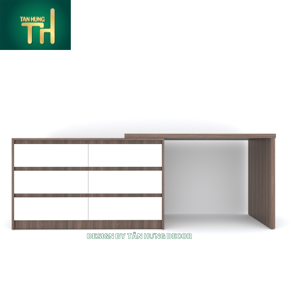 [FREESHIP] Bàn làm việc bàn trang điểm bàn đa năng phòng ngủ gỗ MDF phủ melamine lắp sẵn