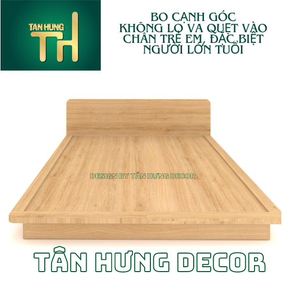 [FREESHIPHCM] GIƯỜNG NGỦ BỆT KIỂU MỚI GHÉP VIỀN 34MM BO 2 CẠNH ĐUÔI GIƯỜNG TRÁNH VA QUẸT TRẺ NHỎ NGƯỜI LỚN